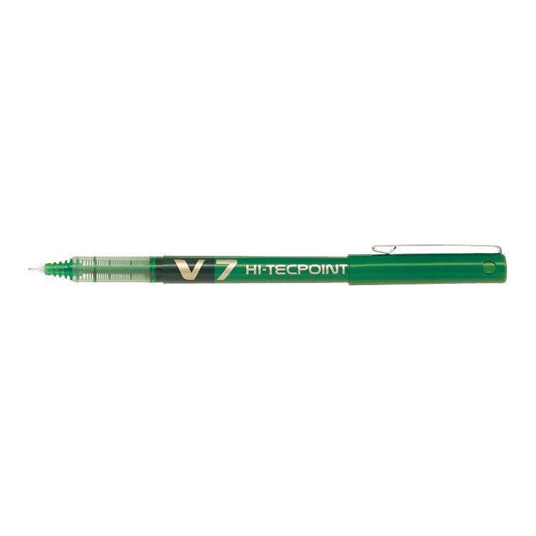 FEUTRE PILOT TECPOINT V7 VERT POINTE MOY