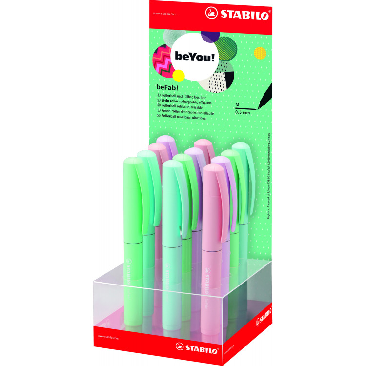 STYLO ROLLER "BEFAB" PASTEL