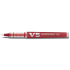 ROLLER ENCRE LIQUIDE - HI-TECPOINT V5/V7 - 0,5mm - EPAISSEUR DE TRAIT - ROUGE