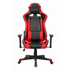 Fauteuil de bureau baquet RACING noir et rouge SP