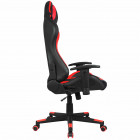 Fauteuil de bureau baquet RACING noir et rouge SP