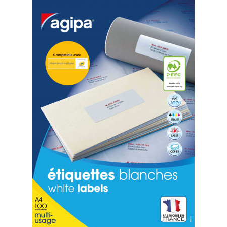 BOITE 1600 ETIQUETTES MULTI-USAGE 99.1X33.9