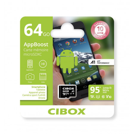 Carte Micro SD 64GO - APPBOOST