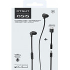 RYGHT OSIS - Wired In-Ears 3.5mm+USB-C - Noir