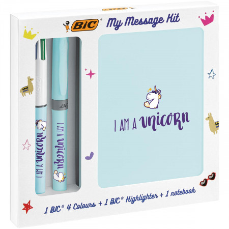 BIC My Message Kit Unicorn