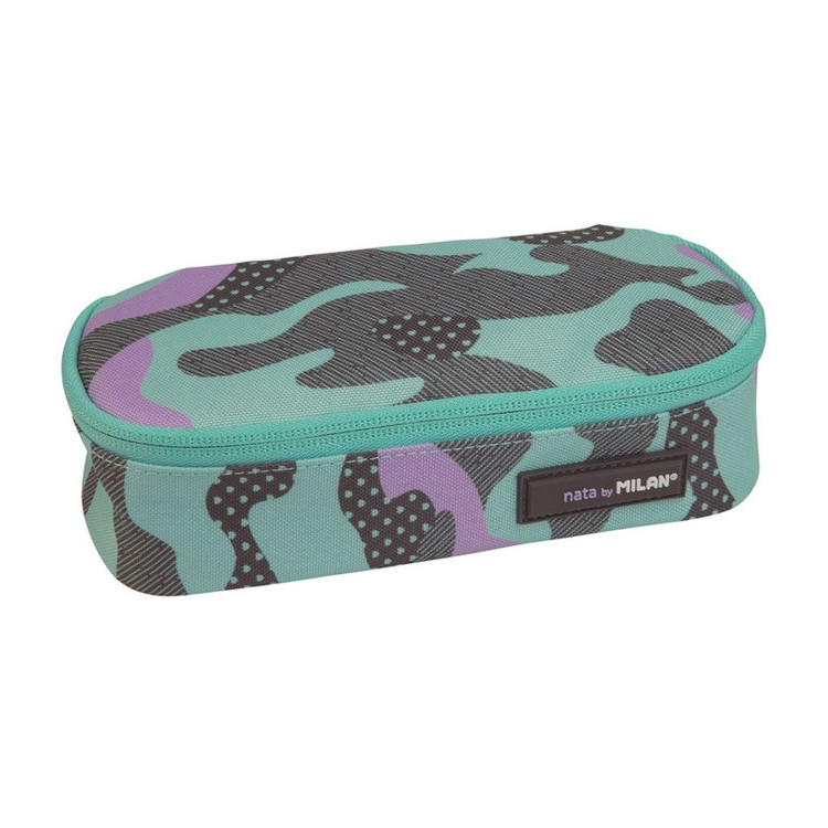 TROUSSE OVALE TURQUOISE CAMOUFLAGE