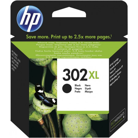 CARTOUCHE HP 302 NOIR XL