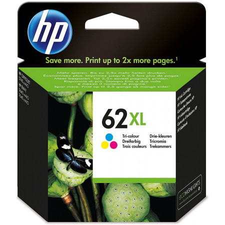 CARTOUCHE HP 62XL COULEURS