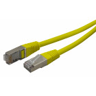 CABLE RESEAU RJ45 CAT5 TFP JAUNE 3M