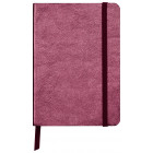 CARNET SOUPLE CUIRISÉ A6 144P CERISE