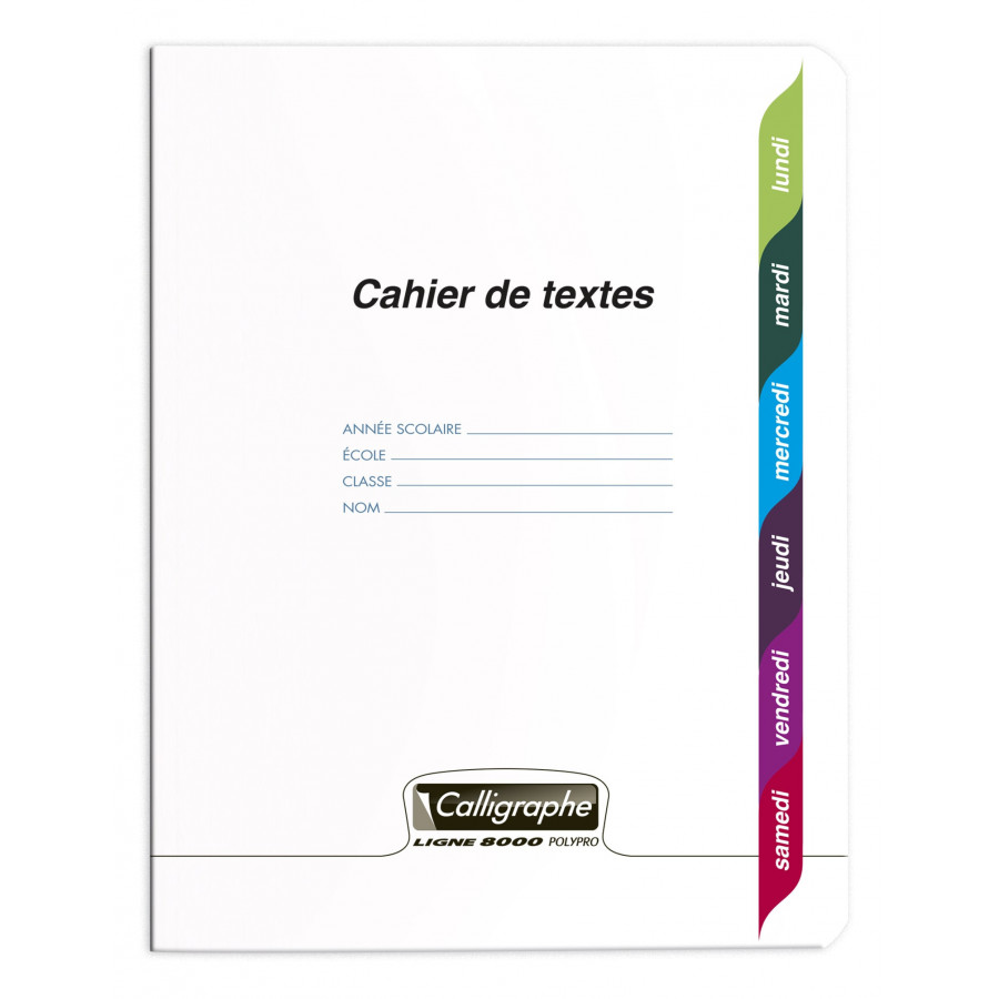 Cahier réunion - Cahier de bord - Goélette