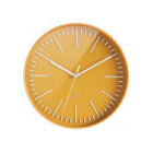 Horloge ronde 30cm - Jaune Moutarde