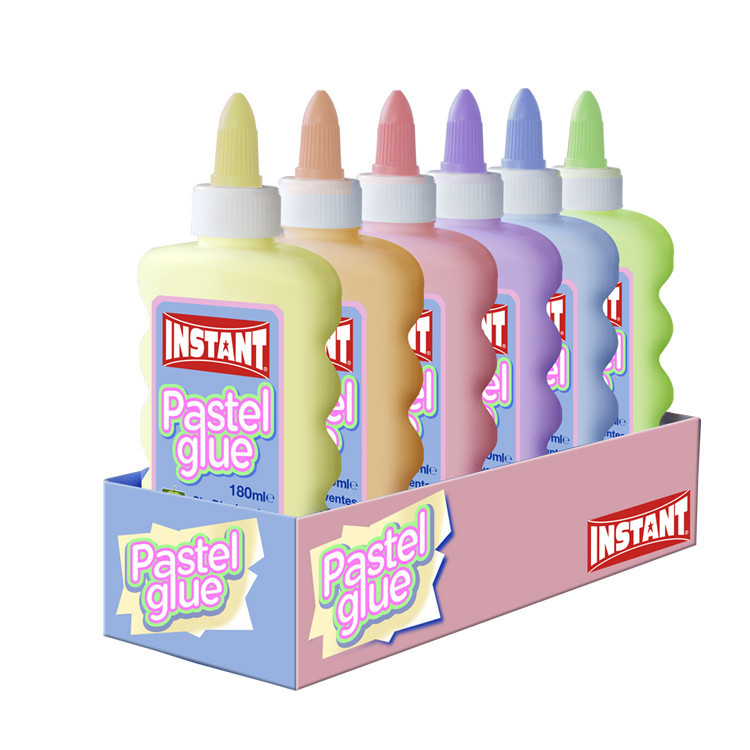 Colle blanche liquide INSTANT PASTEL 180ml