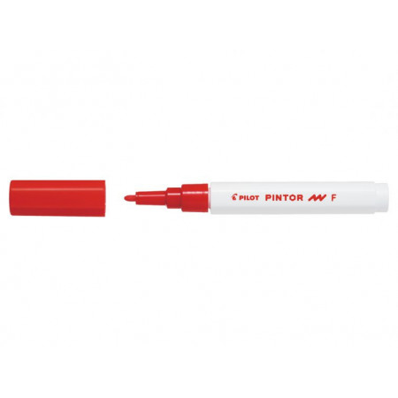 Pilot Pintor - Marqueur - ROUGE - Pointe Fine