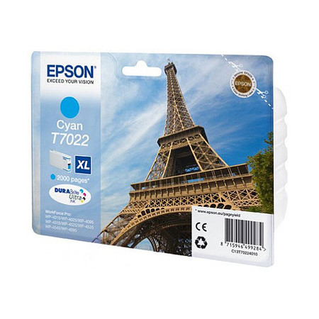 CARTOUCHE EPSON 7022CYAN XL