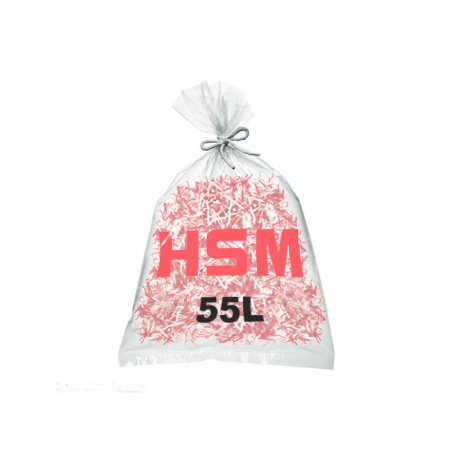 Lot de 100 sacs platiques 55 L - HSM