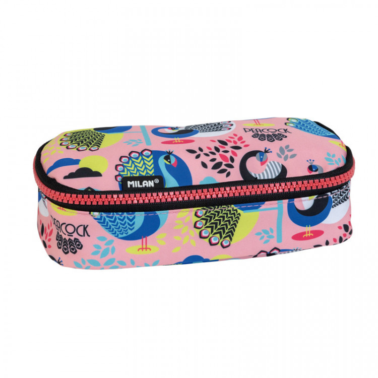 TROUSSE OVALE PEACOCK ROSE