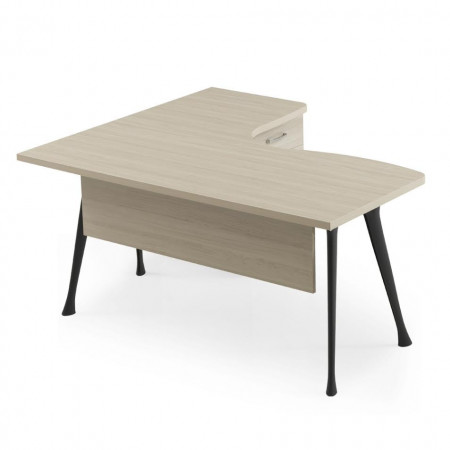 Bureau angle droit I-TOS + Caisson 3 tiroirs