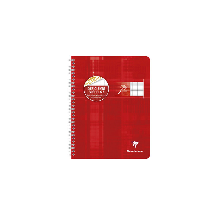 CAHIER A4 DEFICIENT VISUEL 100P