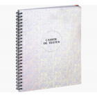 CAHIER DE TEXTES HOLOGRAPHIK 17 X 22 CM