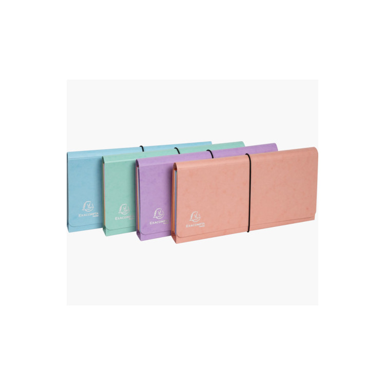 TRIEUR POCKET 6 COMPARTIMENTS PASTEL - 34X24,5CM