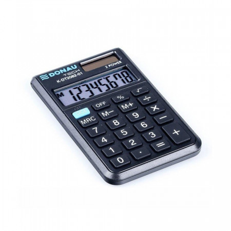 POCKET CALCULATRICE DONAU TECH NOIR