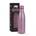 BOUTEILLE THERMIQUE 500ML GLITTER ROSE