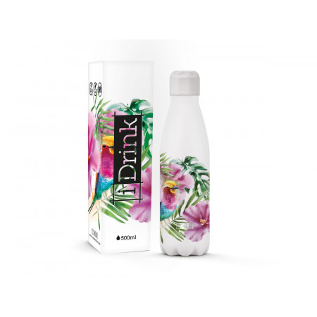 BOUTEILLE THERMIQUE 500ML COLIBRI