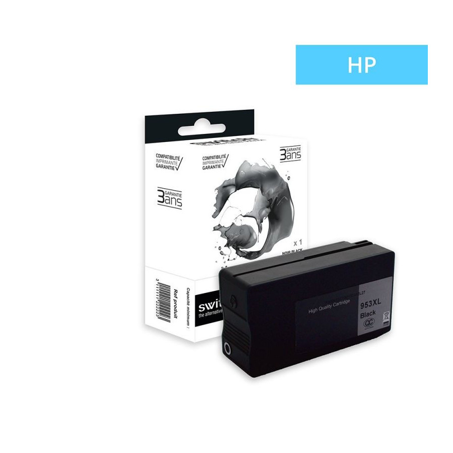 Hp 953XL - Cartouche boite SWITCH équivalente à HP L0S70AE - Noir -  BuroStock Réunion