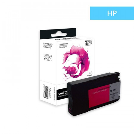 Hp 953XL - Cartouche boite SWITCH équivalente à HP F6U17AE - Magenta