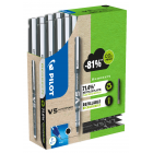 GPACK V5 10 STYLOS Noir +10X3 RECHAR GRAT