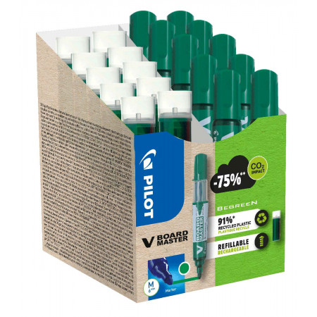 GPACK VBM 10 STYLOS Vert +10 RECHAR GRAT