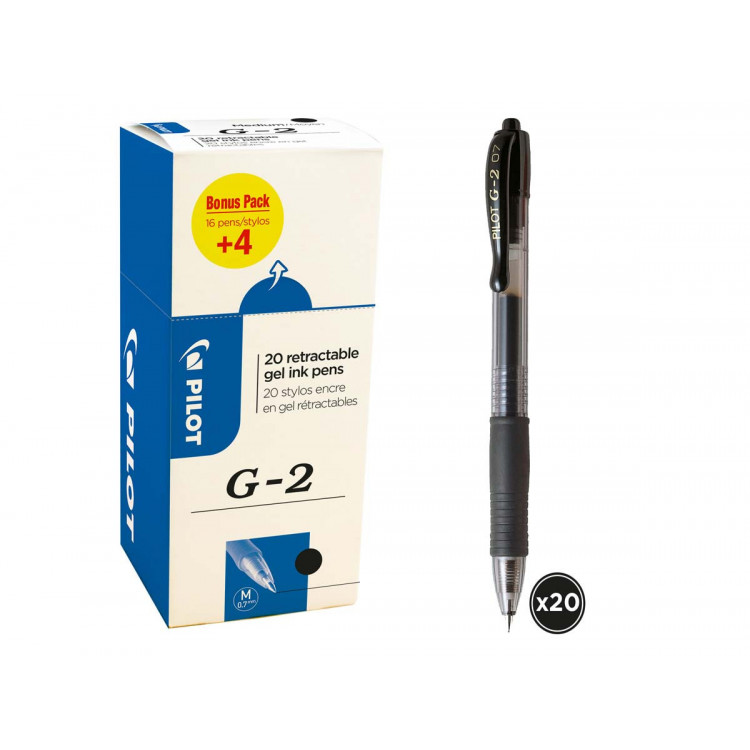 PACK G2 MEDIUM 20 NOIR