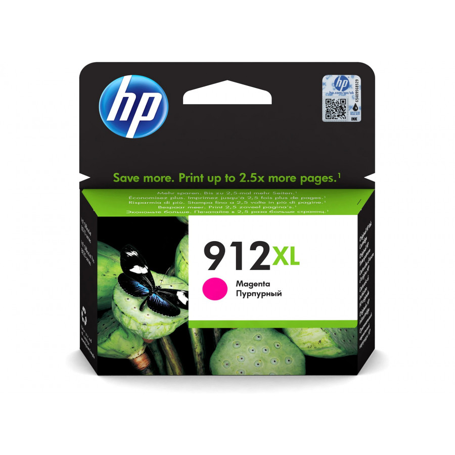 HP 912XL Cartouche Magenta 825 pages - BuroStock Réunion