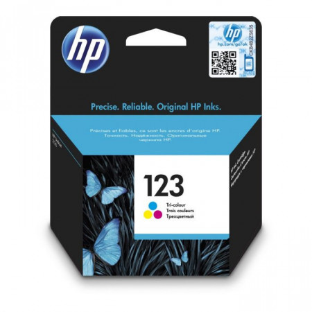 HP 123 - Cart 3 Couleurs-100 p
