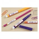 ETIQUETTES X30 STYLOS MIXTES-50X10 MM