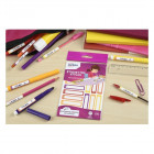 ETIQUETTES X30 STYLOS MIXTES-50X10 MM