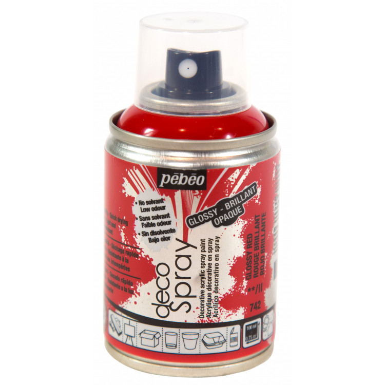 DECOSPRAY 100ML BRILLANT ROUGE