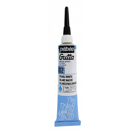 PEINTURE GUTTA SOIE 20ML BLANC