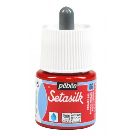 PEINTURE SETASILK SOIE 45ML ROUGE HERMES