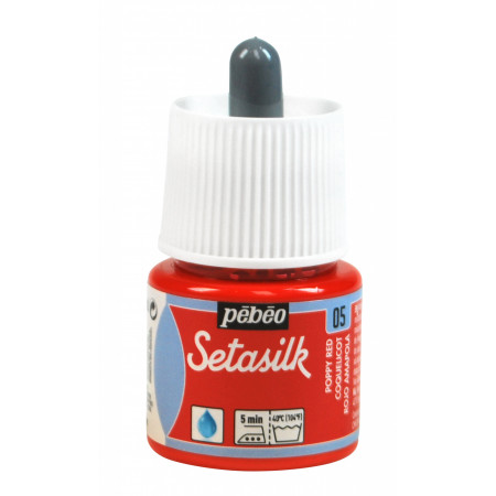 PEINTURE SETASILK SOIE 45ML COQULICOT