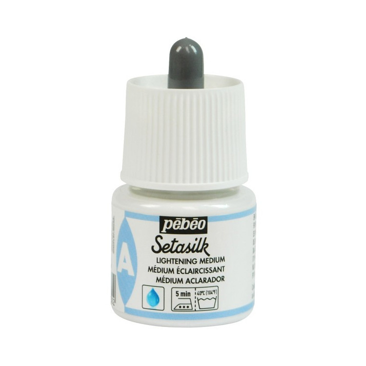 PEINTURE SETASILK SOIE 45ML MED ECLAIR