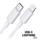 Câble Apple Lightning vers USB-C 2m