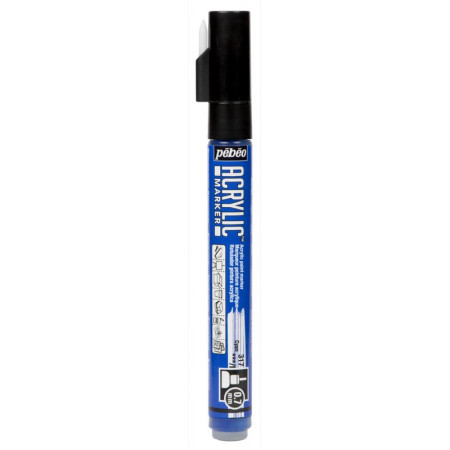 MARKER ACRYLIC PTE 0,7MM CYAN