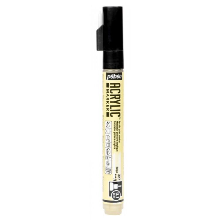 MARKER ACRYLIC PTE 0,7MM BEIGE