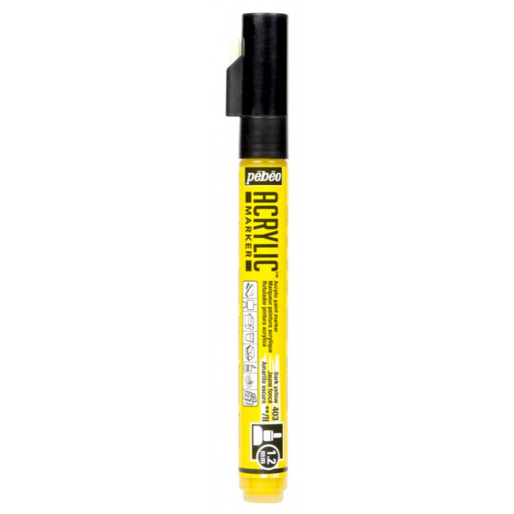 MARKER ACRYLIC PTE 1,2MM JAUNE FC