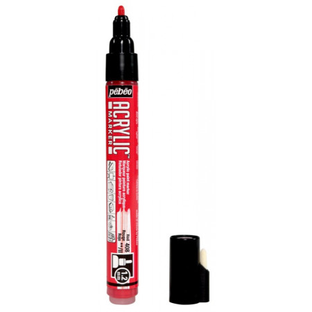 MARKER ACRYLIC PTE 1,2MM ROUGE