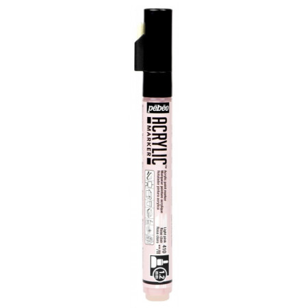 MARKER ACRYLIC PTE 1,2MM ROSE CL