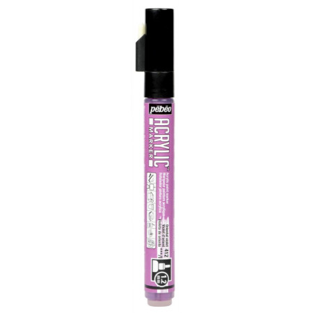 MARKER ACRYLIC PTE 1,2MM VIOLET ORI