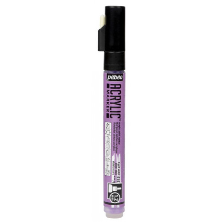 MARKER ACRYLIC PTE 1,2MM VIOLET CL